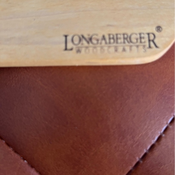 Longaberger Wooden Basket Divider bread lid - Picture 2 of 3